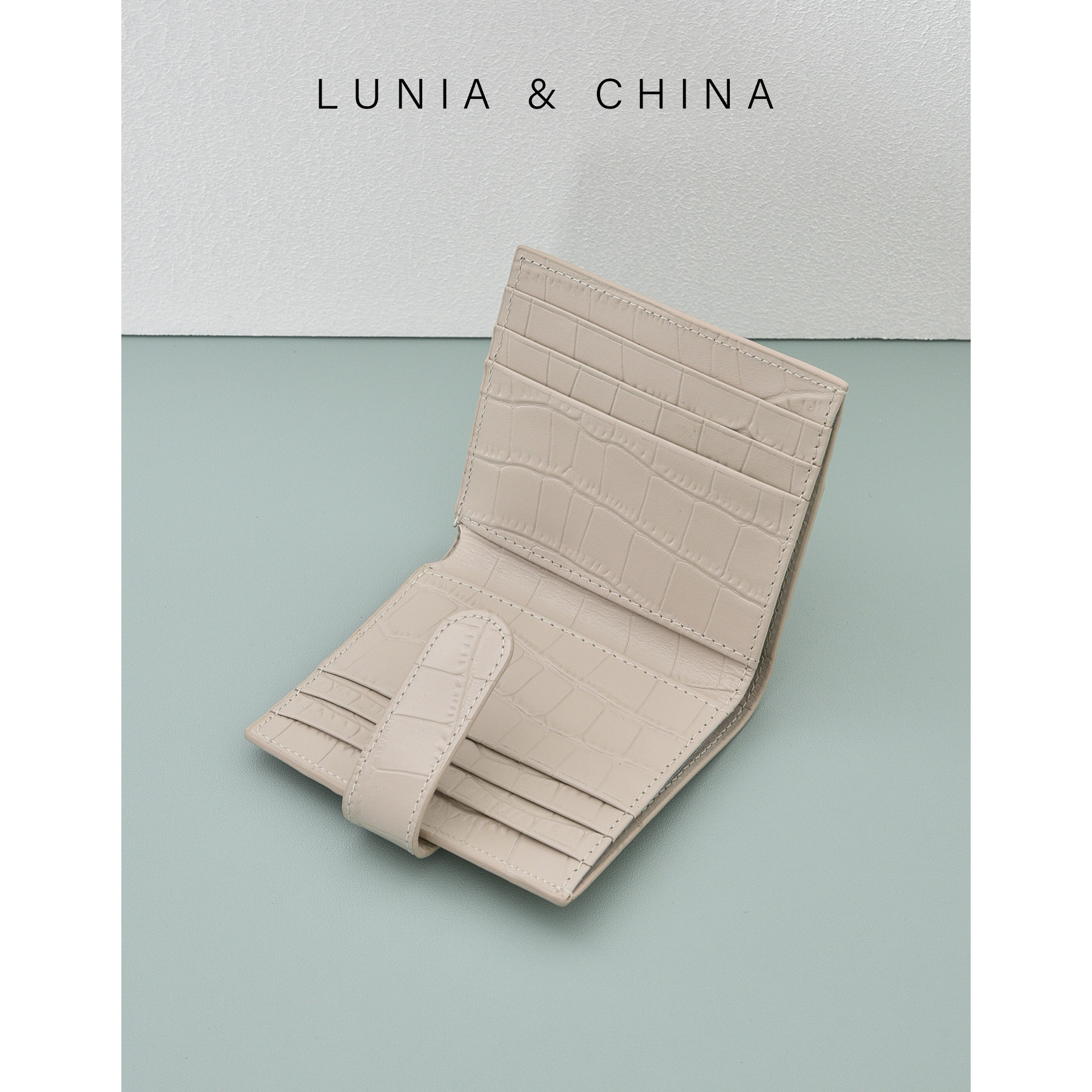 韩国东大门bucks leather零钱包 路尼亚钱包