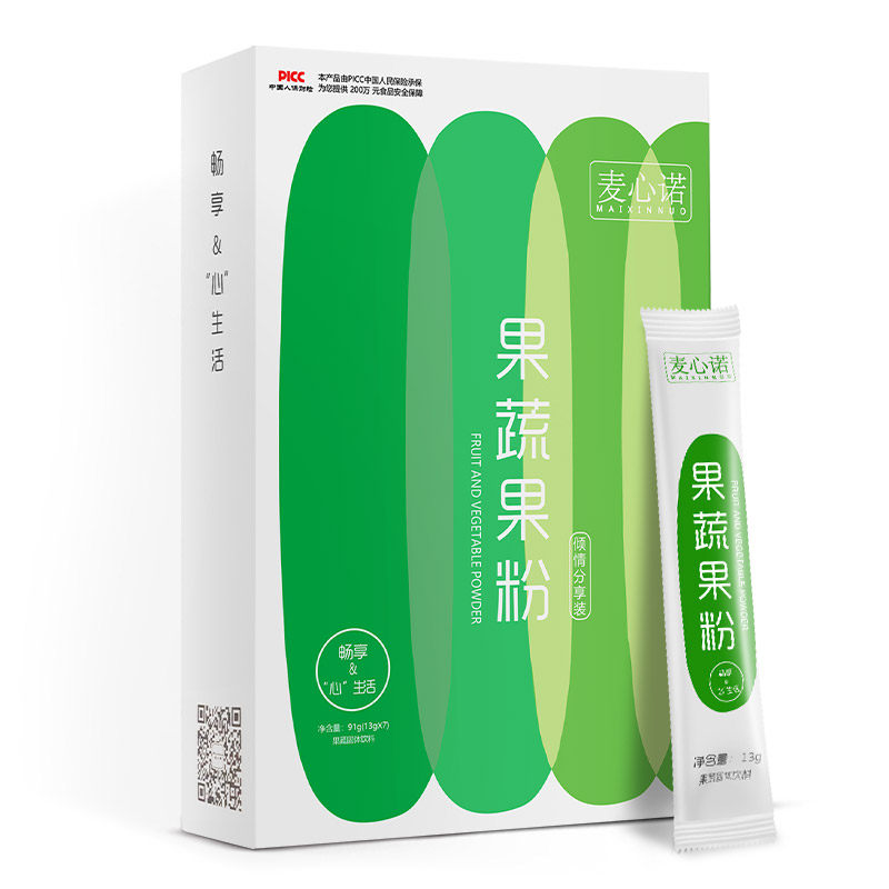 麦心诺果蔬酵素粉孝素果冻果粉青汁 麦心诺酵素
