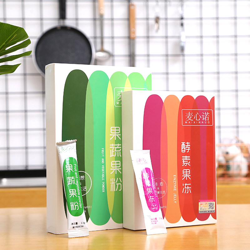 麦心诺果蔬酵素粉孝素果冻果粉青汁 麦心诺酵素