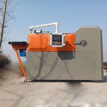 Fully automatic numerical control steel bar bending machine steel bar stirrup fascia board rib All double wire threaded steel bar bending machine