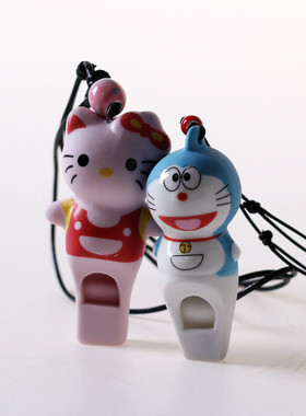 可爱卡通口哨陶瓷原创学生吊坠