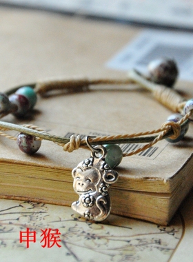 创意民族风饰品生肖手