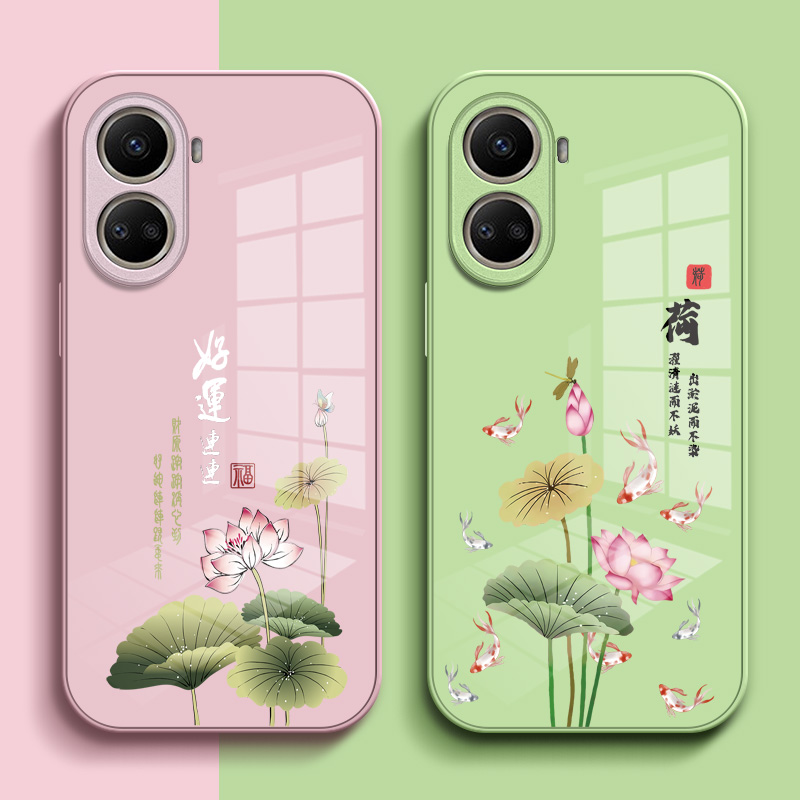 适用华为 Nova10se手机壳BNE-AL00玻璃壳naowa10se中国风Nova1ose保护套hw nv10SE全包noa10Se奢华高级感 - 图2