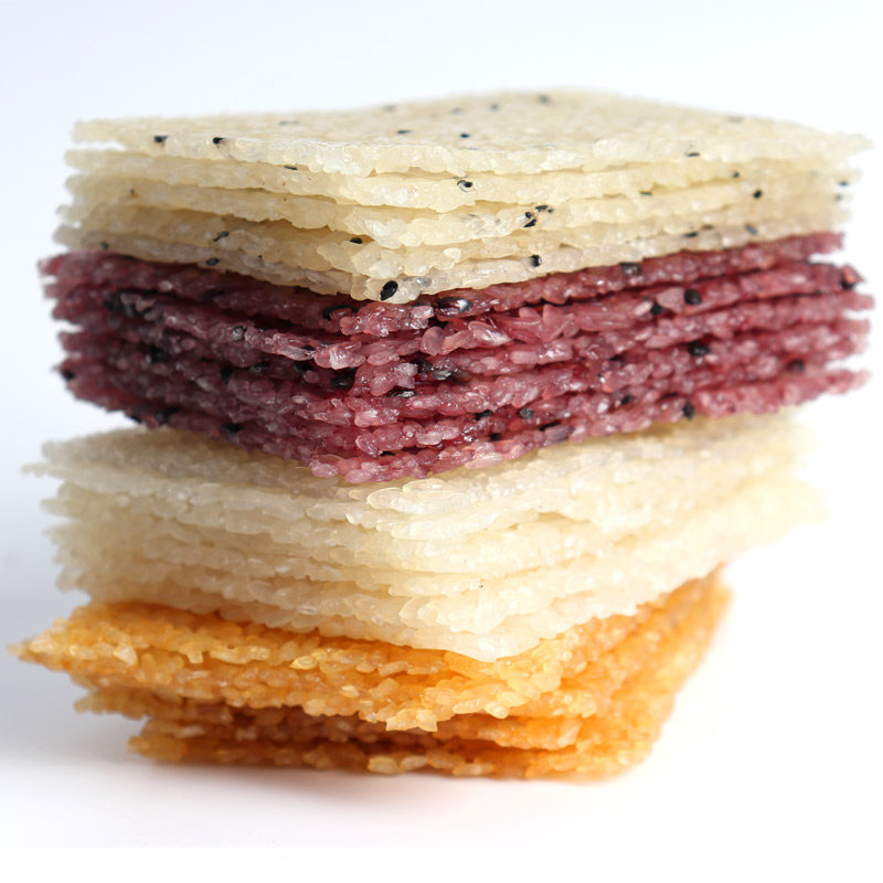 贵州独山米扁 黔南土特产手工生的糯米锅巴自己炸半成品散装荔波