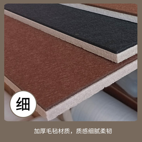 毛毡板照片墙免打孔展示背景墙软木板留言板客厅卧室书桌ins装饰 - 图2