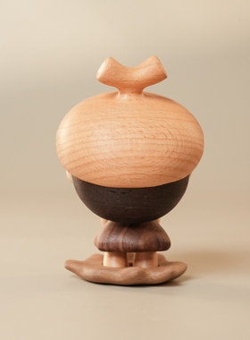 原创设计手办木质潮玩个性礼物桌面创意摆件原上城winki橡果