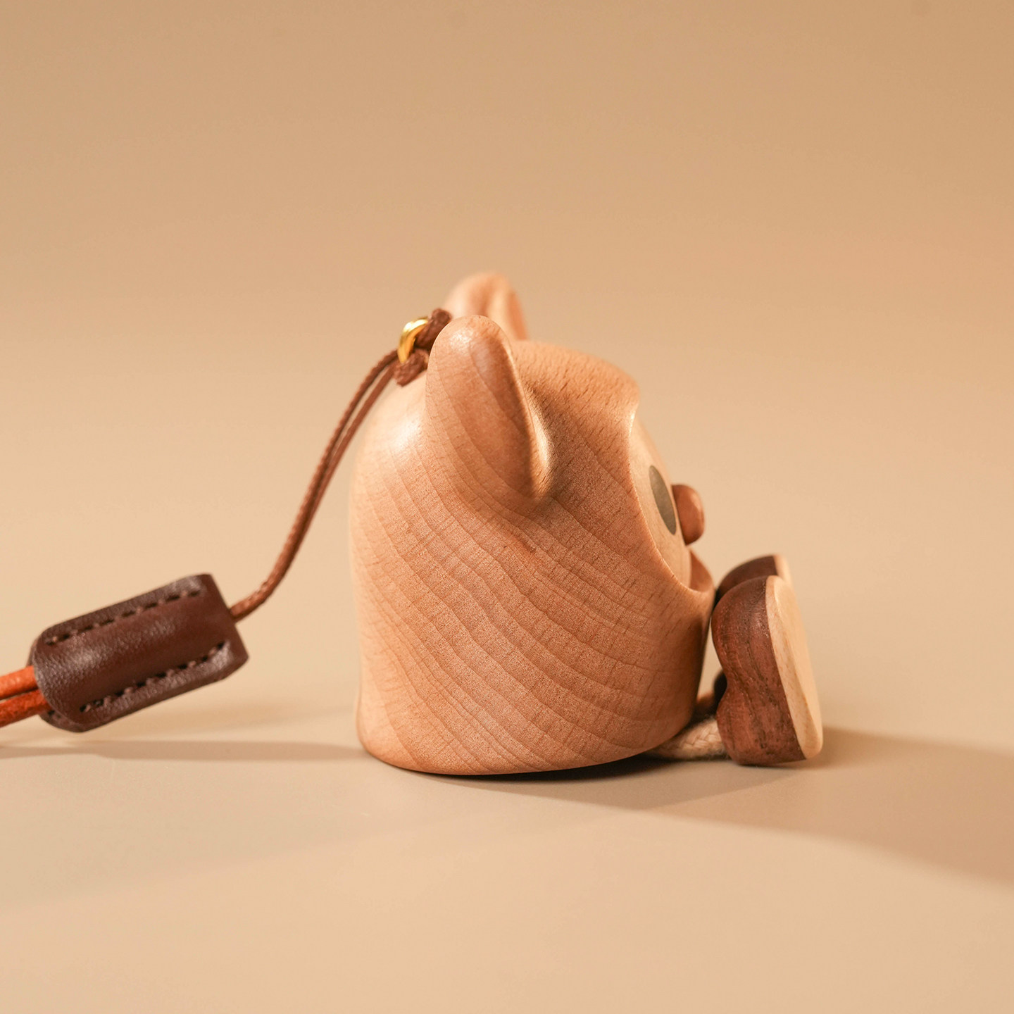 原创设计木质生肖小猪挂件卡通创意摆件治愈系桌面装饰工艺品礼物,淘宝优惠券,粉丝福利购,淘宝优惠卷