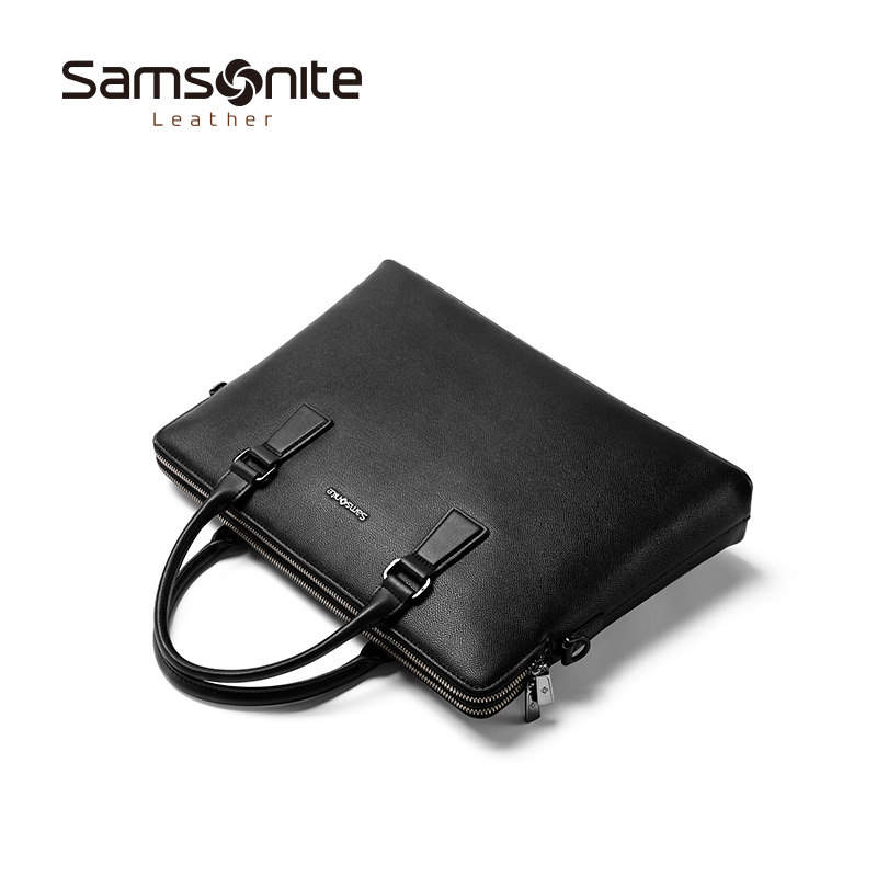  新秀丽皮具男士包袋