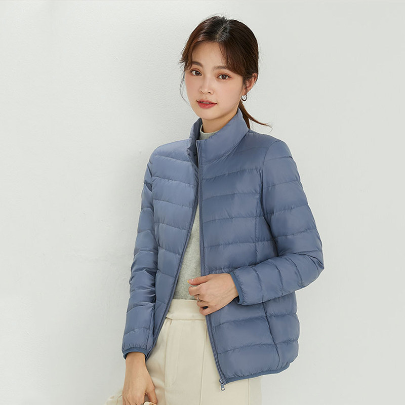 2025秋冬新款女士轻薄款立领羽绒服短款时尚羽绒外套大码女装潮,淘宝优惠券,粉丝福利购,淘宝优惠卷