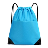 Водонепроницаемый вместительный и большой мешочек, рюкзак, сумка через плечо для путешествий, спортивная спортивная сумка, делается под заказ, с печатью вашего логотипа, ткань оксфорд, на шнурках