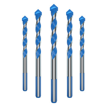 Glass King Concrete Turn ເຄື່ອງເຈາະໄຟຟ້າ Overlord Multifunctional Twist Drill Triangular Drill Perforating Wall Head Side Cement