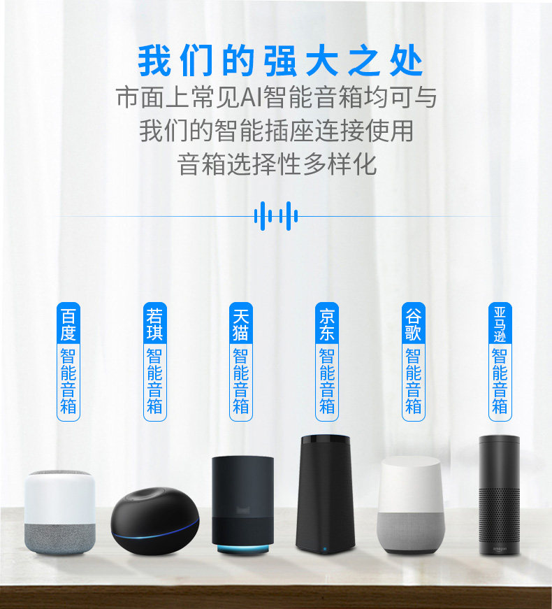 涂鸦WIFI智能插座定时开关手机app远程控制家用断电器语音10A/16A