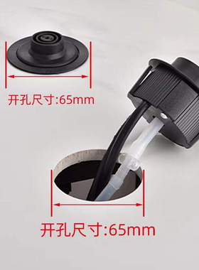 岩板茶桌嵌入式底部上水电热水壶