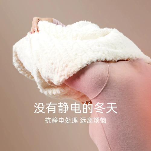 Бархатное нижнее белье, термобелье, удерживающий тепло комплект, зимний свитер, увеличенная толщина