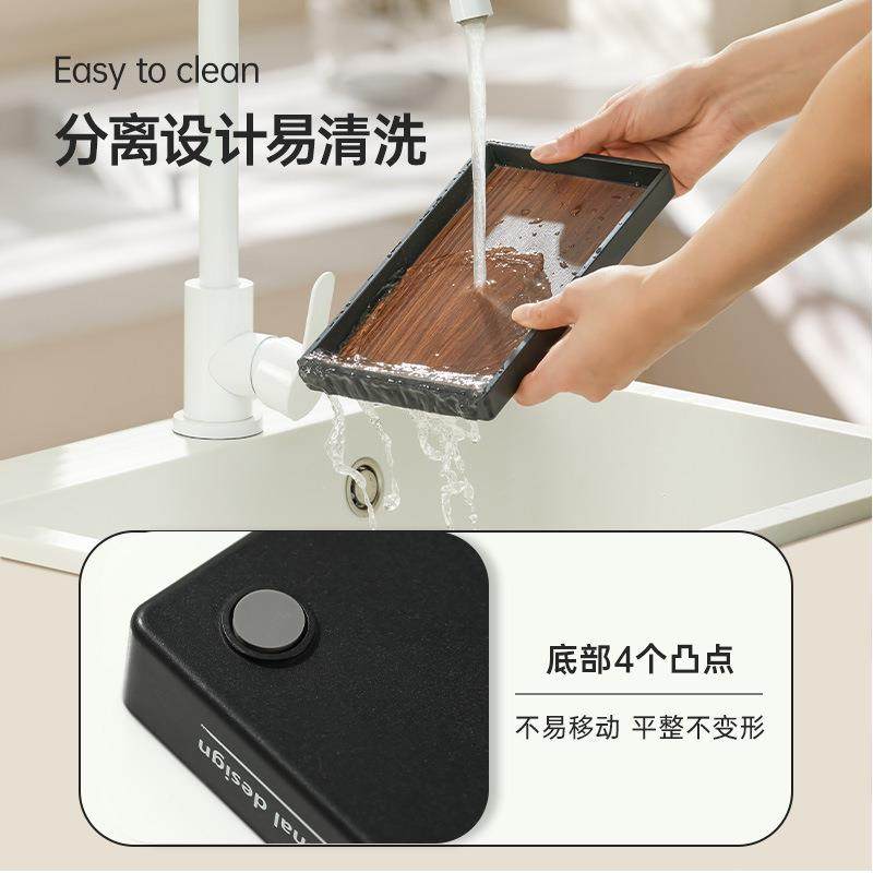 厨房不锈钢抹布架洗碗水池水窄台沥面款洗碗布海绵擦分格epenZc7m,淘宝优惠券,粉丝福利购,淘宝优惠卷