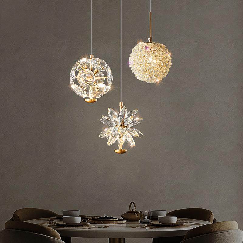 轻奢水法式晶小吊灯房卧室床头灯温馨创意感玄关灯间长线壁灯,淘宝优惠券,粉丝福利购,淘宝优惠卷