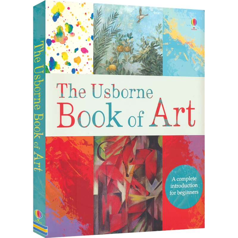 Usborne First Book of Art  Famous Paintings Portraits Treasury 尤斯伯恩 艺术创意指南 艺术探索 名画欣赏 绘画技巧 英文原版 - 图3