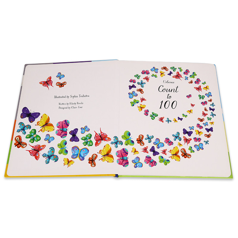 Usborne Count to 100 尤斯伯恩 数到一百 数字认知 数学启蒙 早教英语绘本 亲子互动 幼儿词汇学习 0-6岁 英文原版进口图书