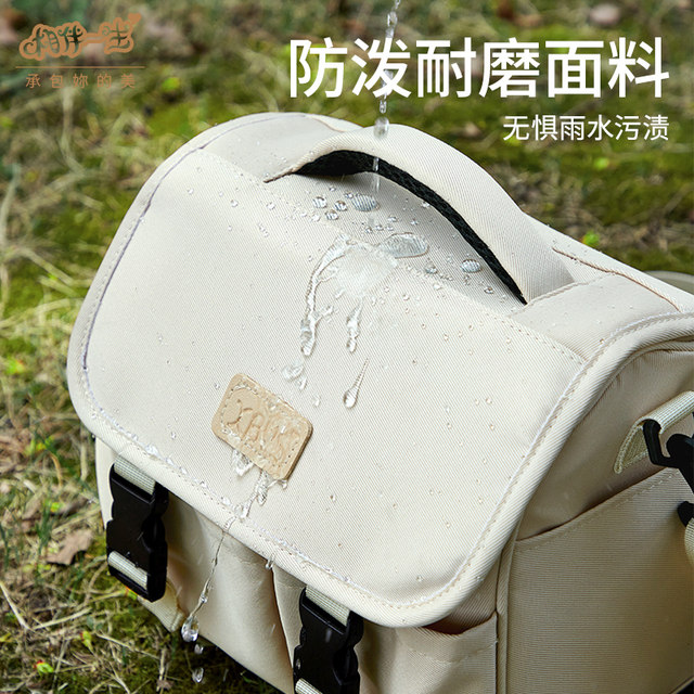 Camera bag SLR single shoulder digital camera storage bag micro single lens handbag suitable for Canon Sony Fuji