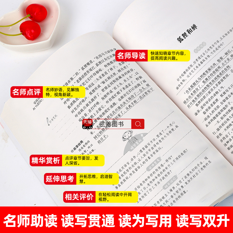 伊索寓言三年级下册必读书目快乐读书吧完整版正版书籍全集曹文轩老师推荐阅读经典三四年级课外书必读克雷洛夫中国古代寓言故事-图2