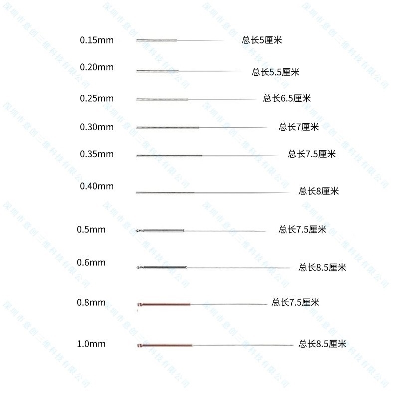 细针超细钢针喷嘴通针喷头特细喷丝细长煤气灶灶头炉具清理不锈钢 - 图3