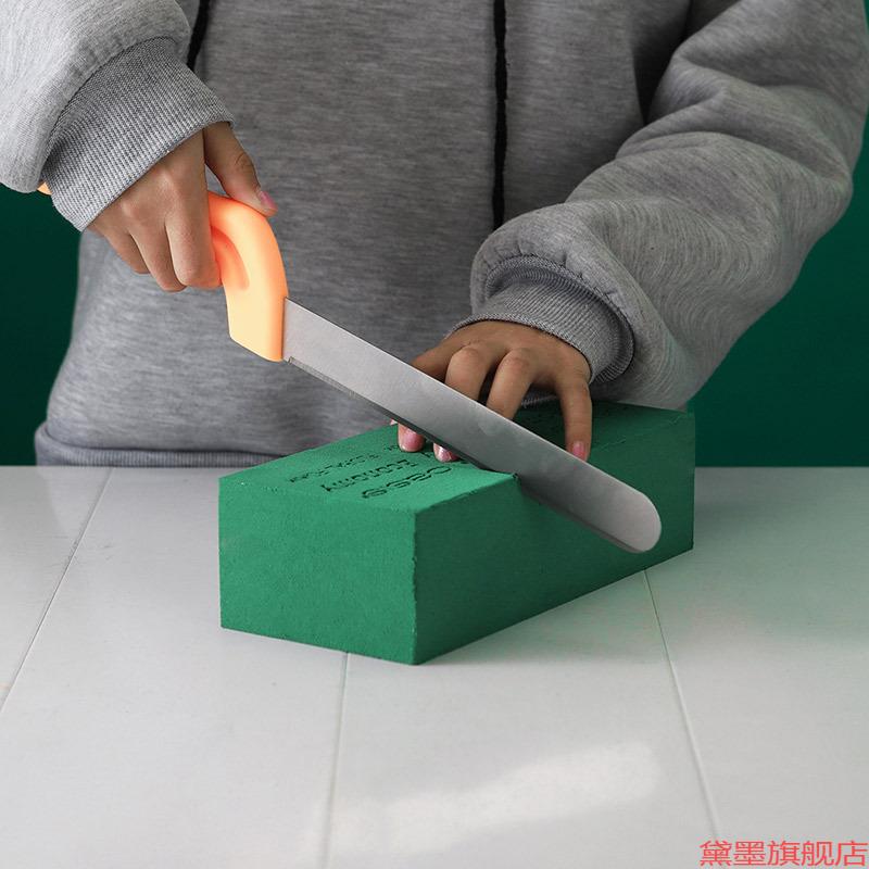 花泥绿泥海绵垫块鲜块可切割泥板花束插花花艺吸水底座快吸 - 图1
