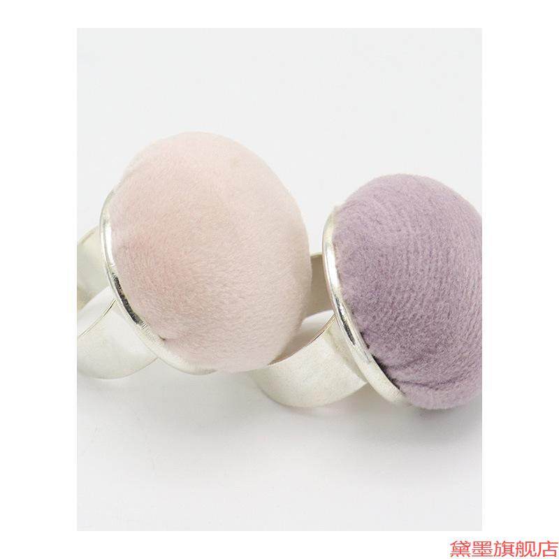 刺绣针垫针插包手指缝纫机插针收纳工具十字绣戒指戒子针线 - 图2