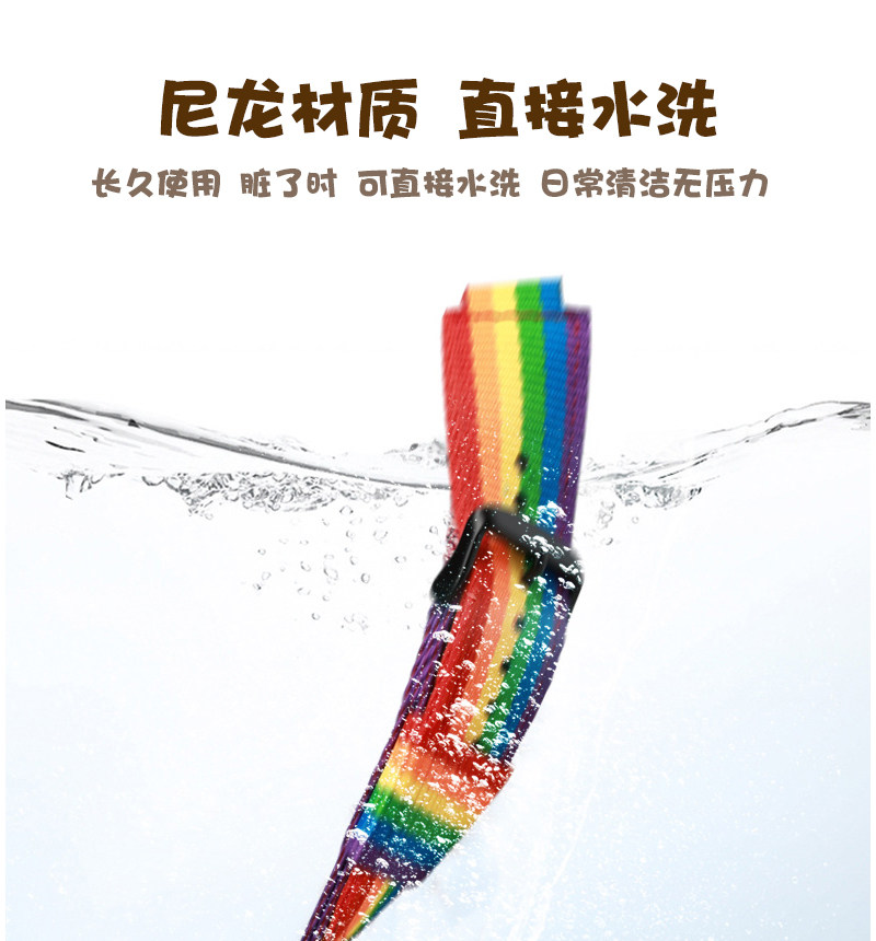 小天才电话手表帆布尼龙弹力表带 玩物尚智智能设备智能手表手环表带/腕带