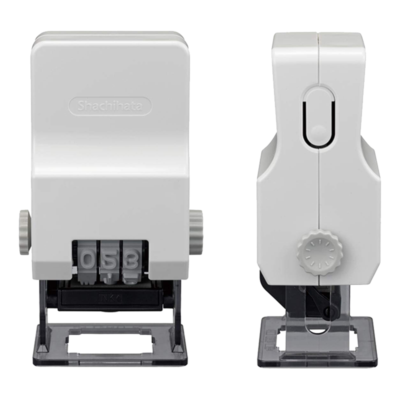 日本旗牌Shachihata原装进口省力轻型自动跳码章号码章打码专用章包邮 - 图3