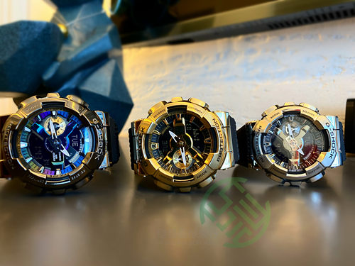 卡西欧G-SHOCK金属运动防水手表GM-110-1A/110B/110G-1A9 GM-S110 - 图3