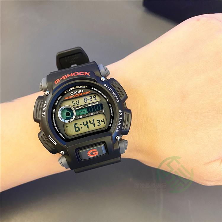 CASIO卡西欧DW9052-1V 2V户外运动手表G-SHOCK泥人抗震防水手表 - 图1