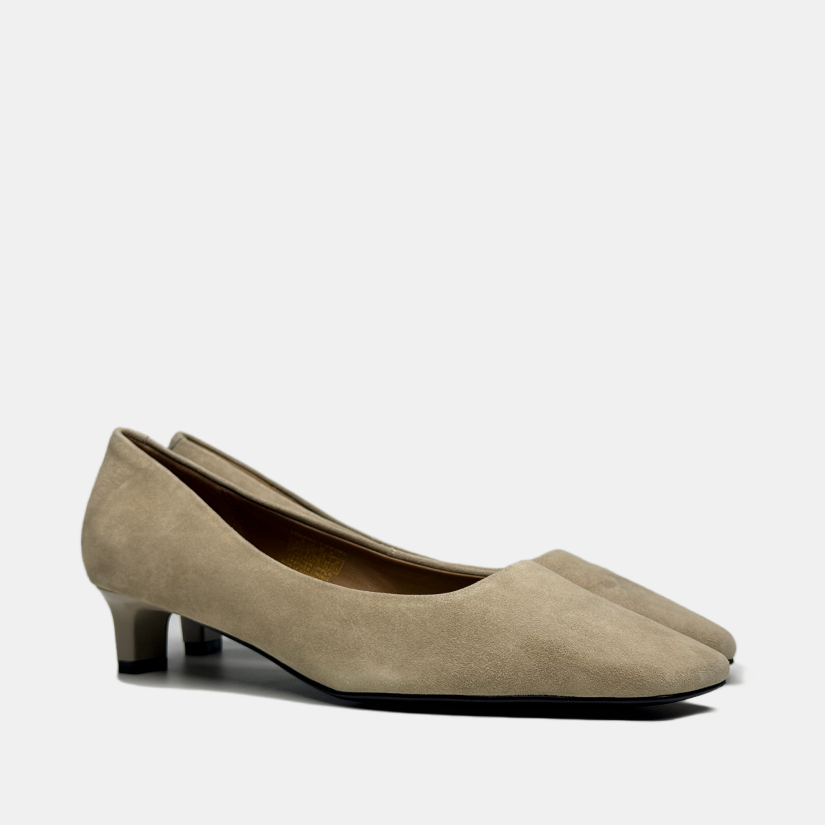 【JL通勤新品】JIWANA LUXURL 复古粗跟绒面百搭优雅浅口单鞋,淘宝优惠券,粉丝福利购,淘宝优惠卷