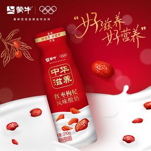 蒙牛0醇/红枣枸杞酸奶210g