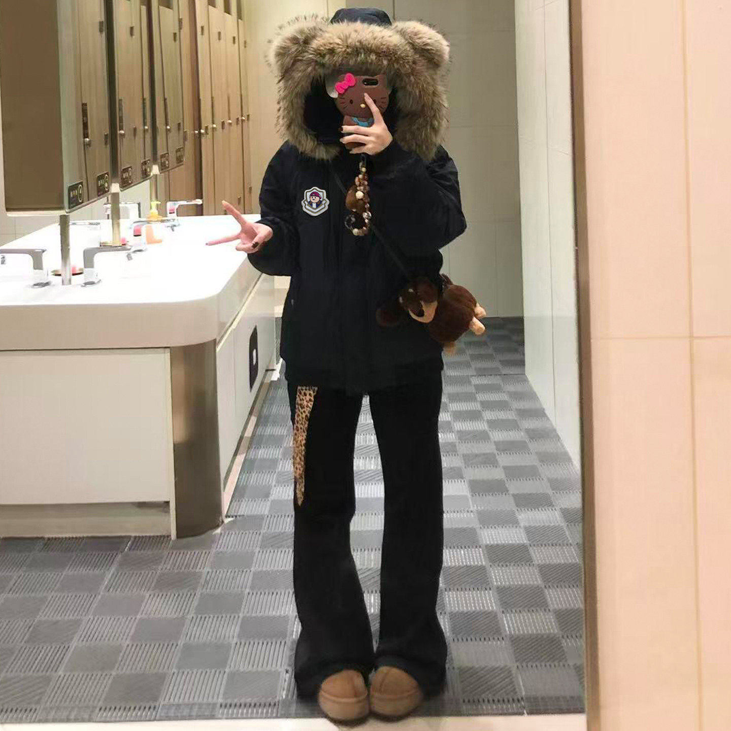 小熊棉服女款冬季2025新款加绒派克服韩系加厚超好看棉衣棉袄外套,淘宝优惠券,粉丝福利购,淘宝优惠卷