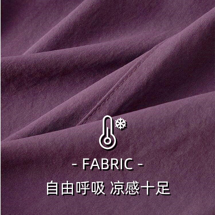 夏款~【冰感舒柔特】薄款抗皱直筒裤显瘦通勤休闲裤九分裤西装裤