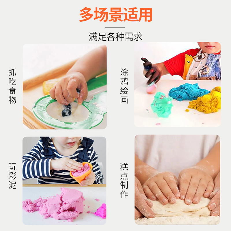 儿童一次性手套食品级专用tpe加厚小包小孩幼儿宝宝吃饭盒装家用-图3