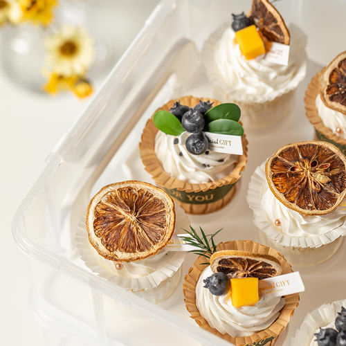 美涤纸杯蛋糕纸杯 耐高温礼帽cupcake一次性杯子纸杯蛋糕托马芬杯 - 图0