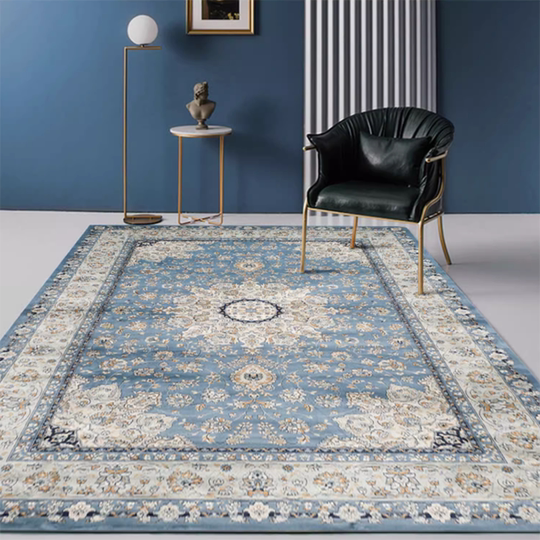 TPR圈绒波西米亚地毯客厅轻奢沙发茶几毯卧室防滑波斯摩洛哥定制