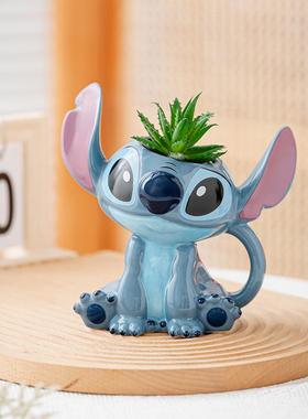 史迪仔3D立体陶瓷马克杯