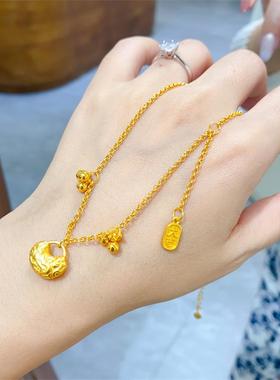 铜合金女款小胖福项链