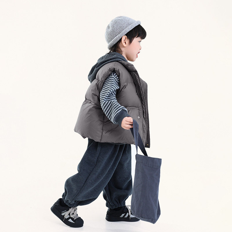 畅果童装男童羽绒马甲儿童冬装新款保暖外套中小童90白鸭绒马夹,淘宝优惠券,粉丝福利购,淘宝优惠卷