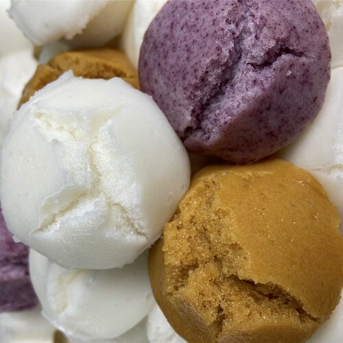 恩施特产手工米粑粑泡粑米发糕米馒头白糕早餐点心250g/袋非即食 - 图1