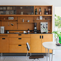 minimore) Colleage Dining Side Cabinet) Nordic Day Style Retro Living Room Dining Room Solid Wood Lockers Storage Cabinet High Cabinet