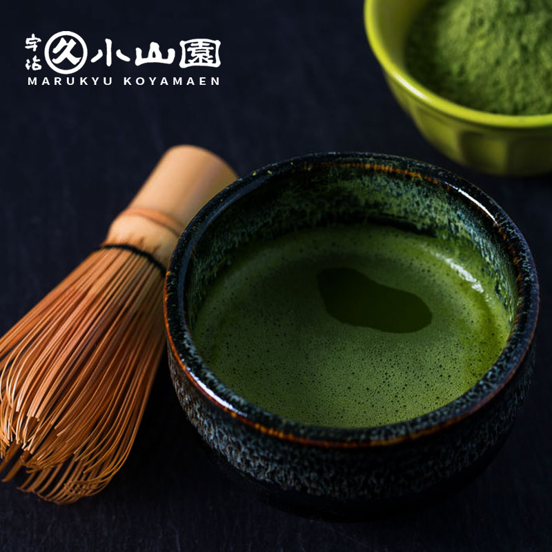 进口丸久小山园五十铃抹茶粉无糖日本宇治冲饮奶茶烘焙原料100g - 图0