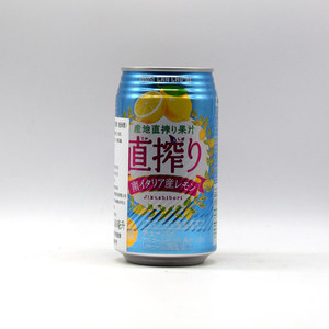 日本宝酒造takara果汁柠檬加气配制酒直榨柠檬烧酒秋嗨350mlx6罐