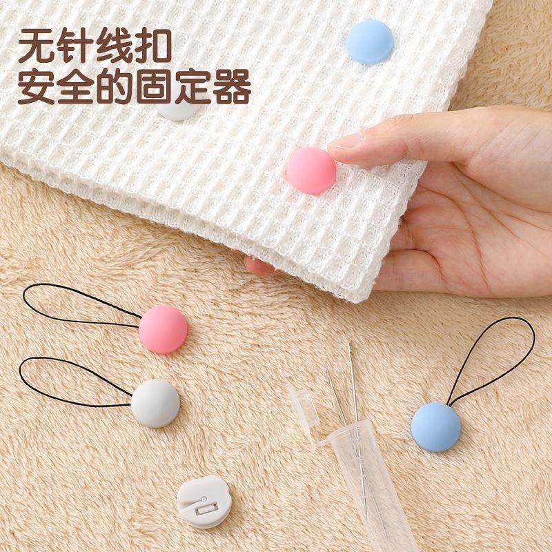被子固定器新款防跑被安全无针隐形被套被罩无痕扣订床单棉被神器 - 图3