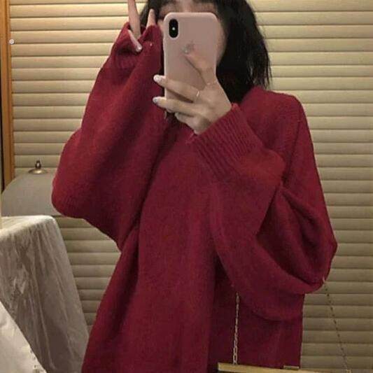 2025秋冬新款马海毛软糯毛衣女慵懒风宽松加厚小个子内搭针织衫,淘宝优惠券,粉丝福利购,淘宝优惠卷