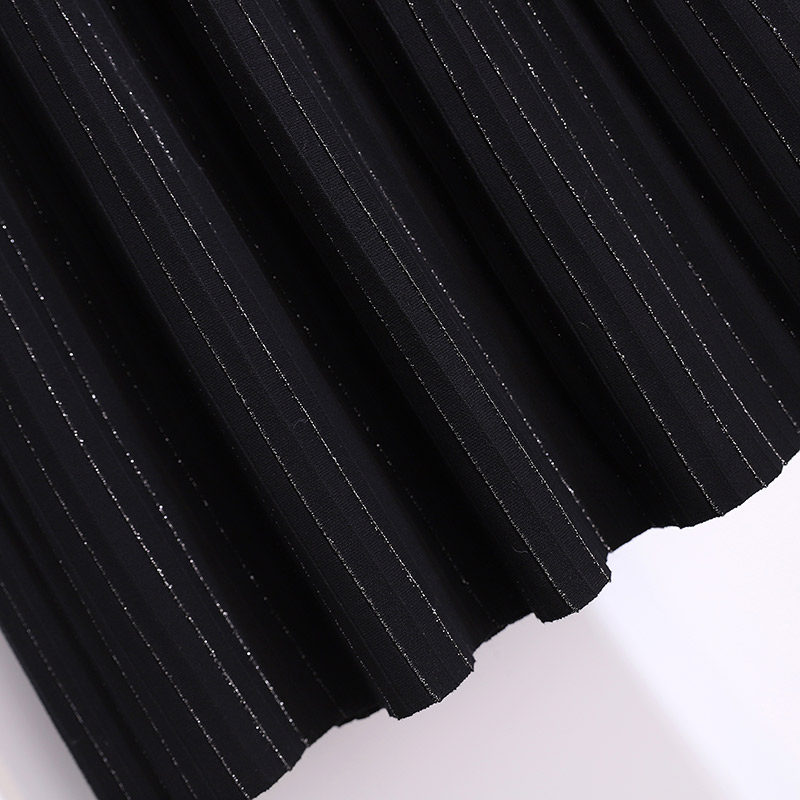 冬季长裙a字设计感小众半身裙子 婉章半身裙