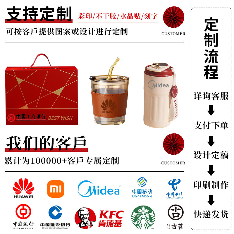 2025新款春节年会伴手礼元旦实用新年礼物蛇年小礼品公司小众高级