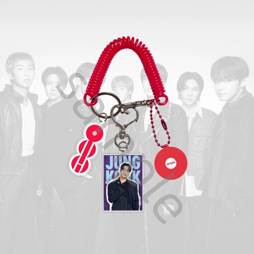 防弹少年团JUNGKOOK JIMIN V SUGA亚克力钥匙扣背包 挂件自制周边 - 图0